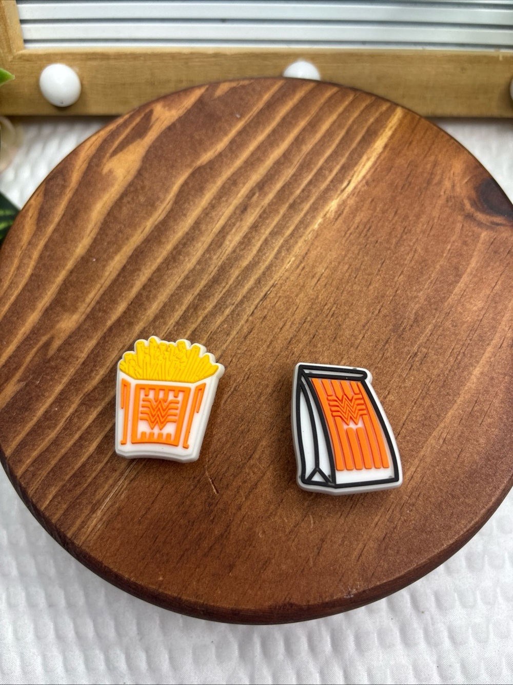 Whataburger Crocs Charms